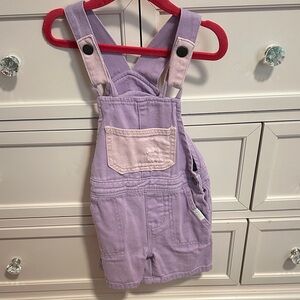Cotton On Kids Lavender Overalls